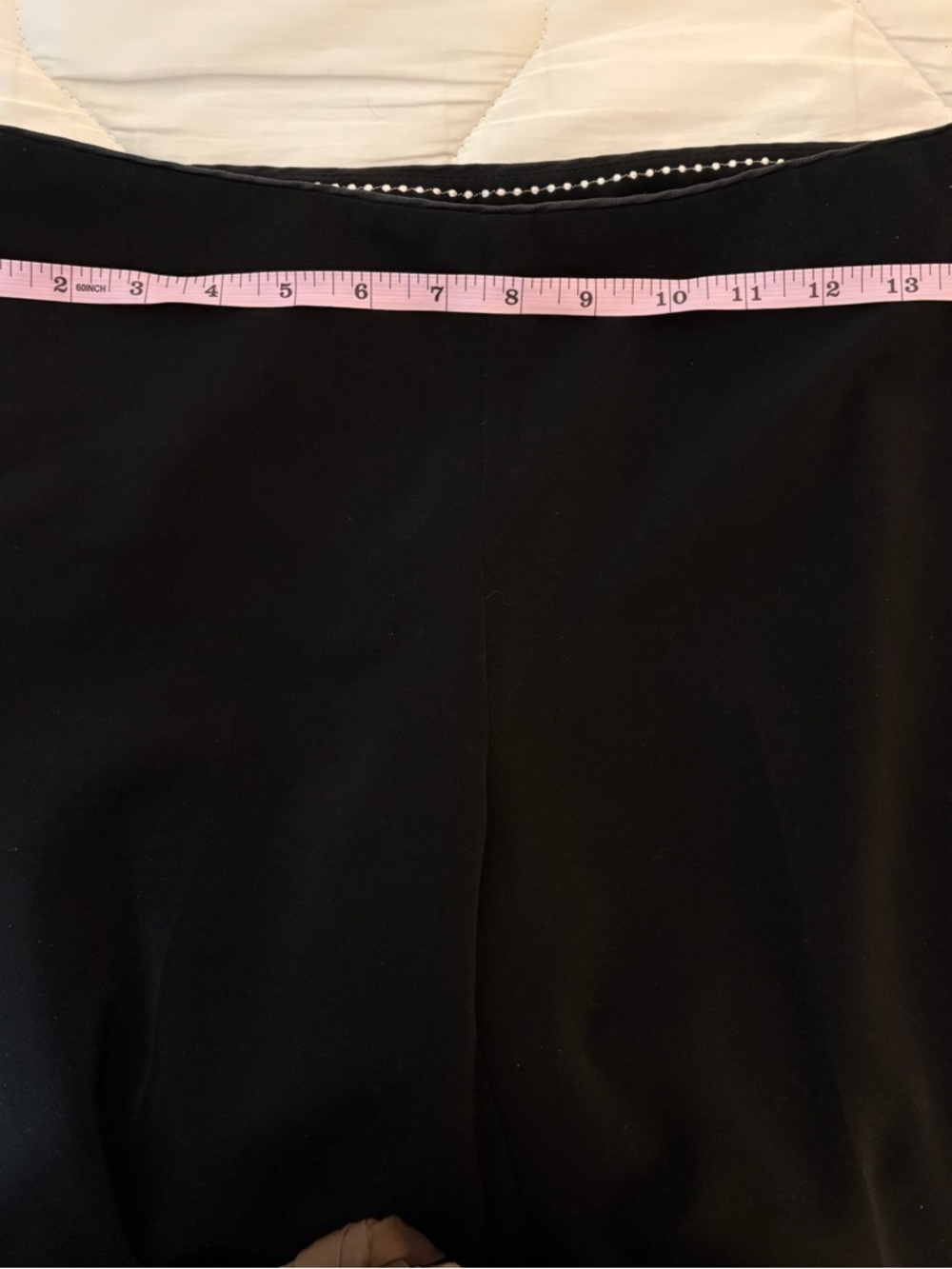 White House Black Market Women’s Black “Legacy” Wide-Leg Dress Pants - Picture 8 of 9